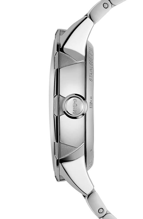 Mido Rainflower Diamond Automatic Bracelet Watch, 34mm In Metallic