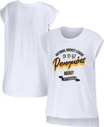 WEAR by Erin Andrews Women's WEAR by Erin Andrews White Pittsburgh Penguins Domestic Tank Top
