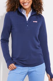 vineyard vines Dreamcloth Relaxed Half Zip Sweatshirt