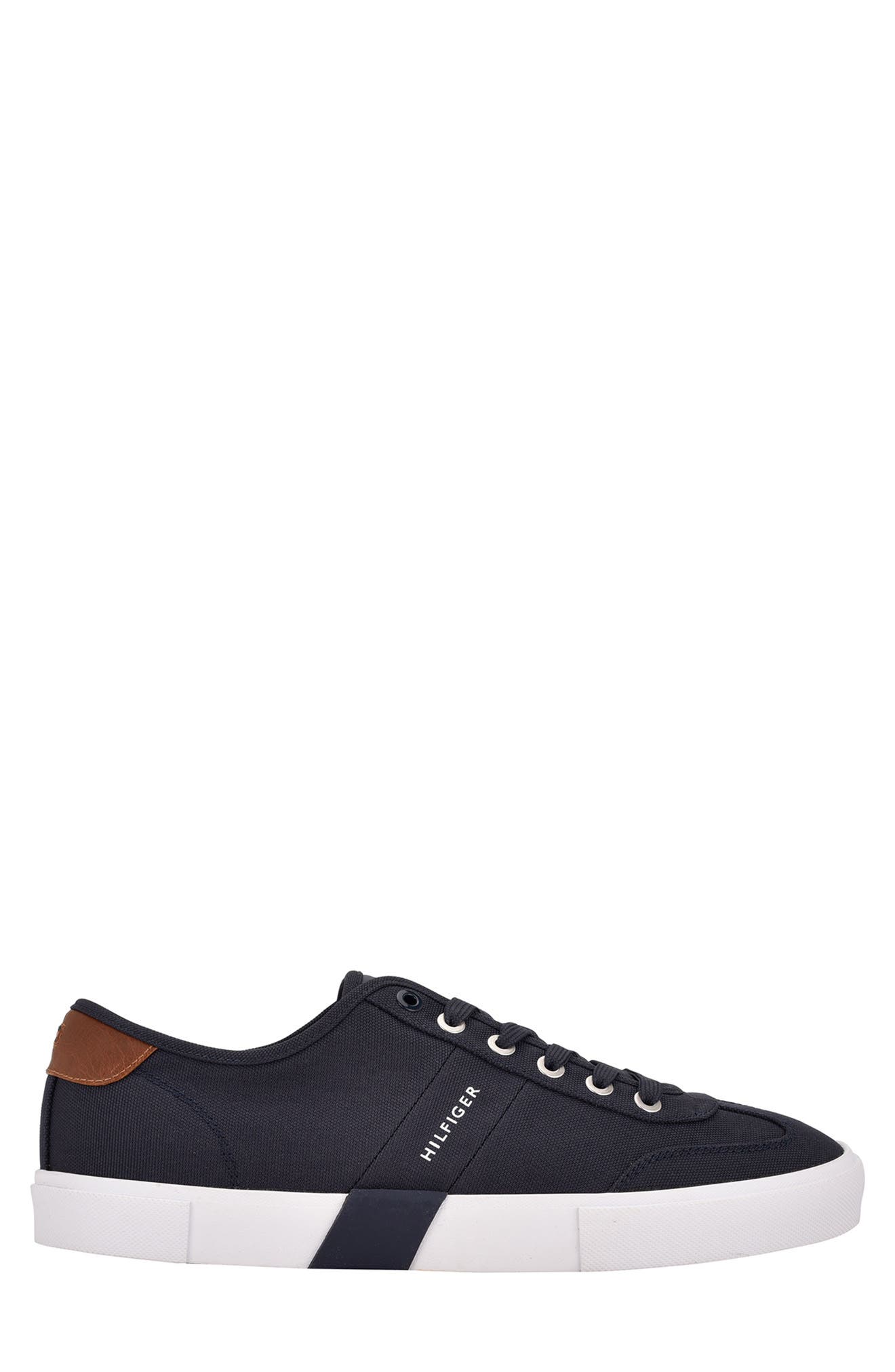 Pandora Low Top Sneaker, Alternate, color, NAVY/MOCHA