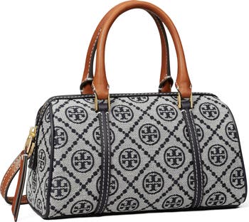 【Tory Burch】T Monogram Petite Barrel Bag 在庫わずか T Monogram Petite Barrel Bag: Women's Designer Crossbody