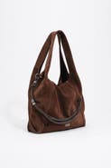 BIMBA Y LOLA Large Suede Paper Bag