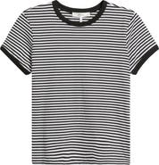 FRAME Ringer Pima Cotton T-Shirt