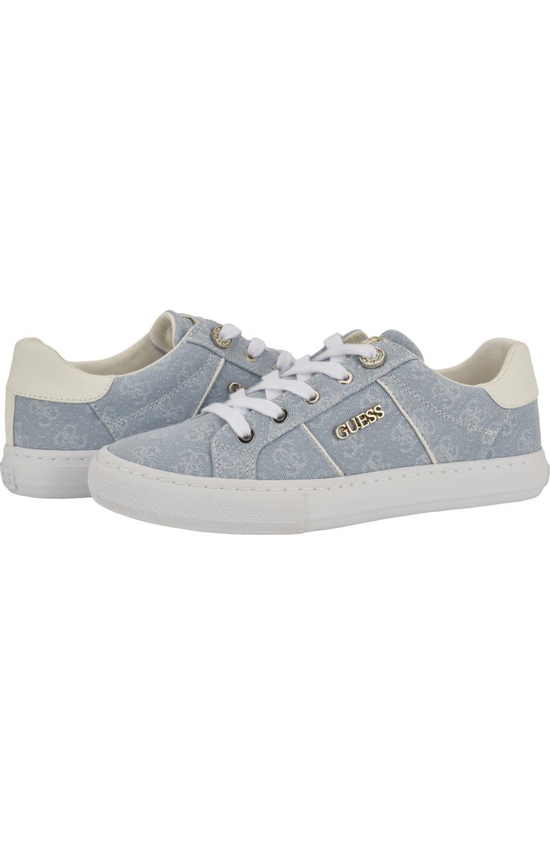 GUESS Loven Sneaker, Alternate, color, Medium Blue