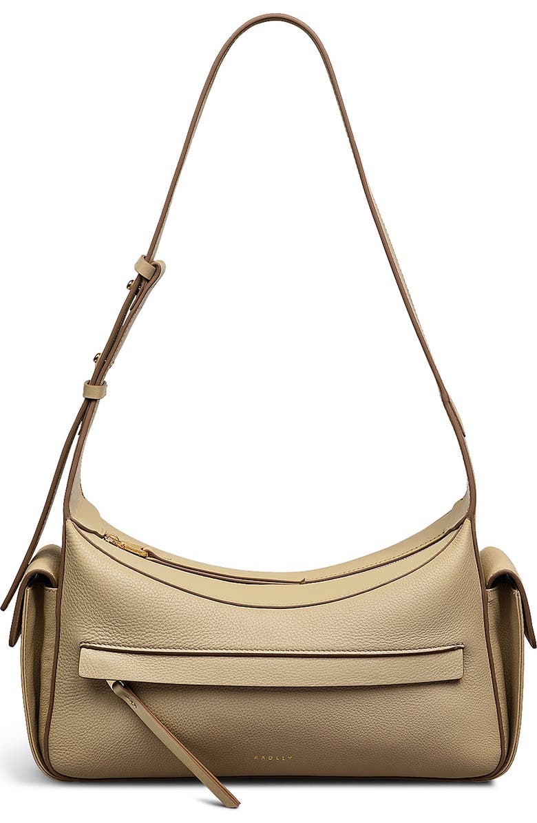 Radley Small The Fitzrovia Shoulder Bag, Main, color, Stone