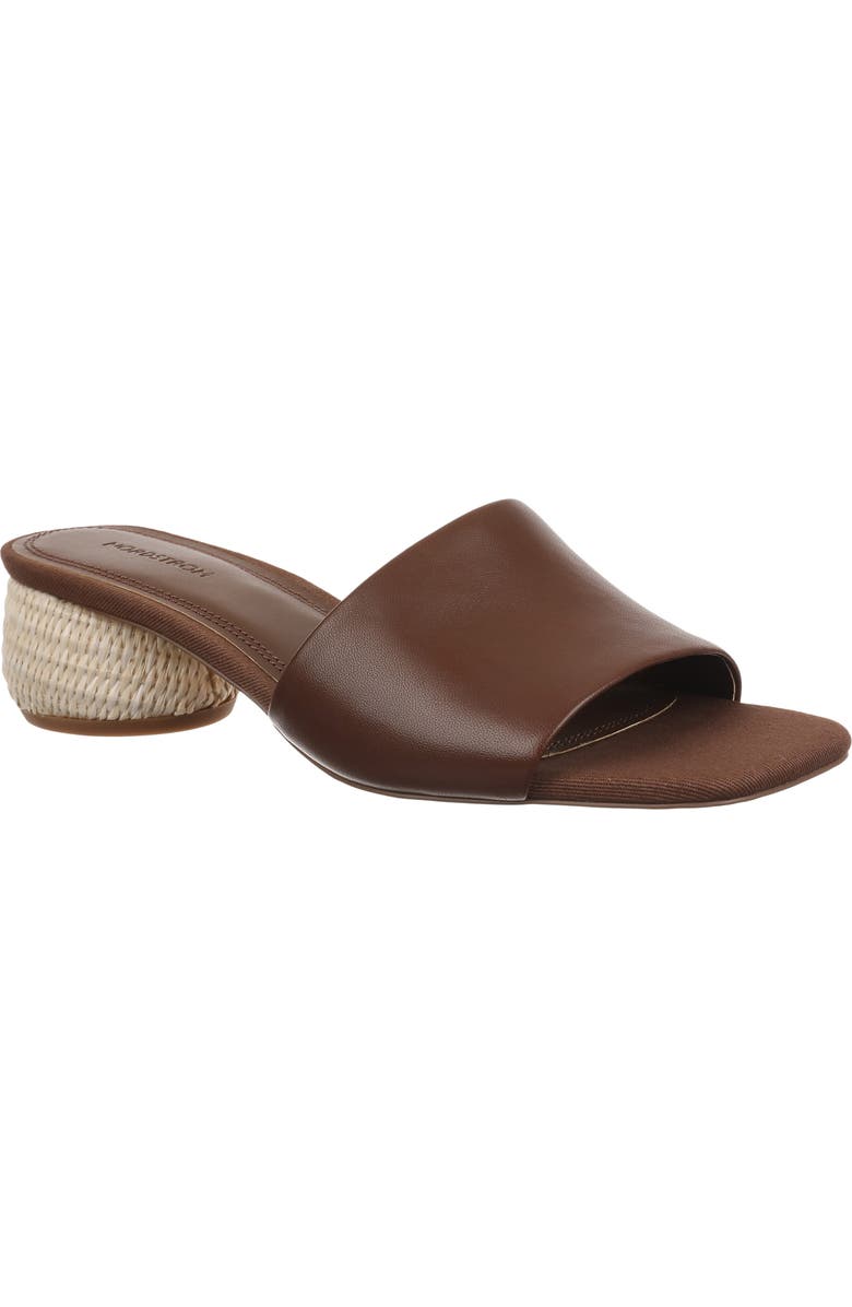 Nordstrom Winona Slide Sandal, Main, color, Brown Dark Mage