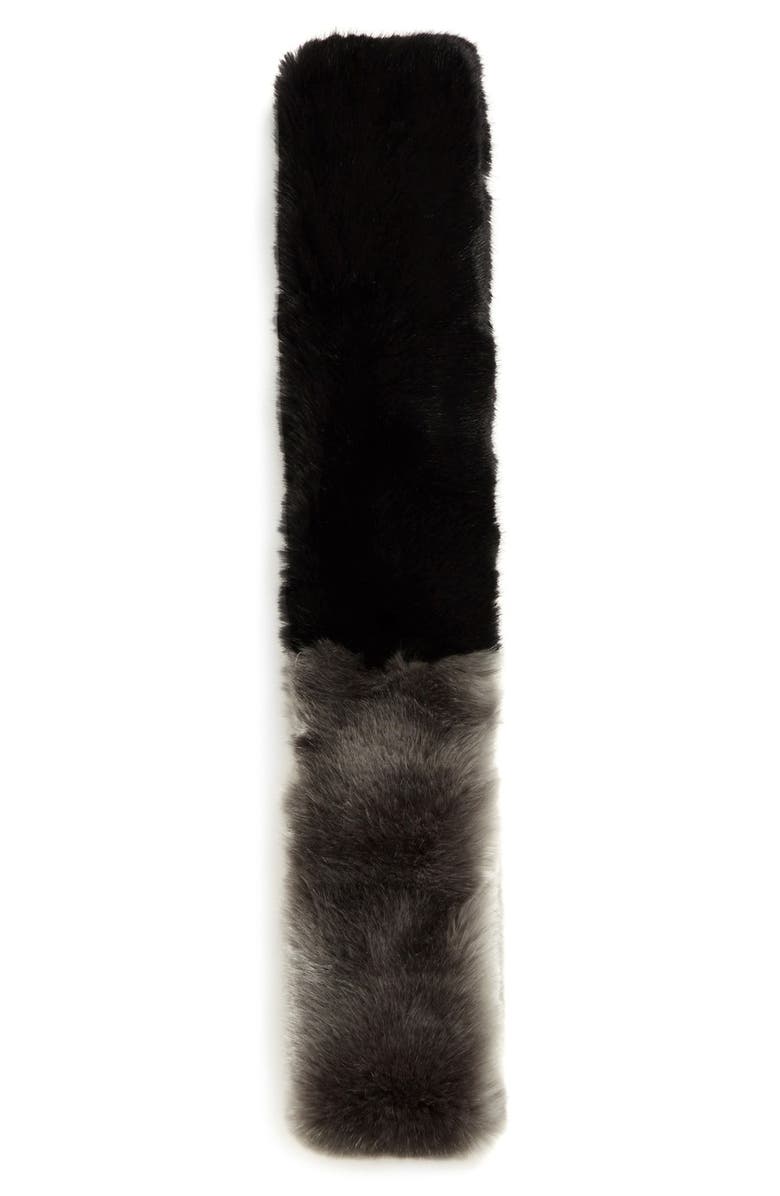 DENA Faux Fur Infinity Scarf, Alternate, color, 