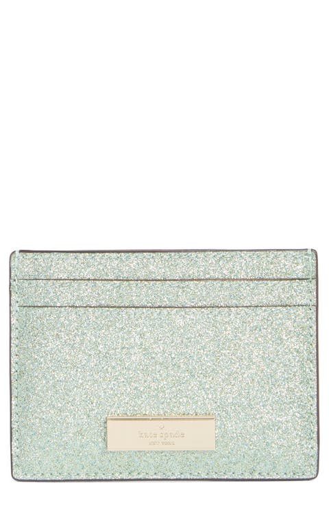 kenzie glitter card case