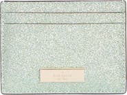 Kate Spade New York kenzie glitter card case