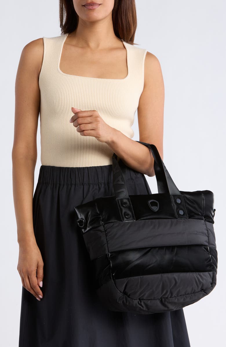 Pajar Valentina Tote, Alternate, color, Black
