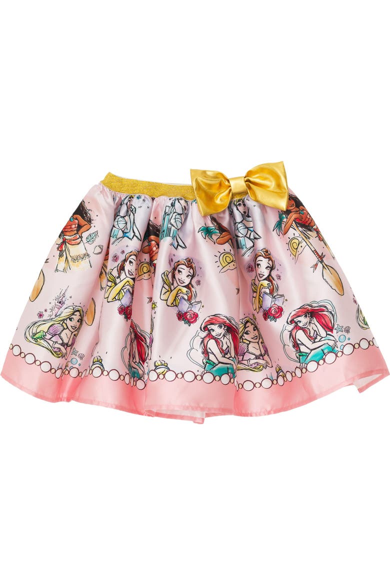Princess 2-Piece Sleeveless Top and Skirt Set, Alternate, color, White Princess