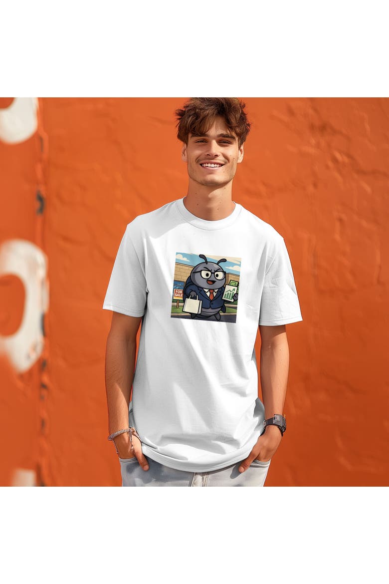 Roly Poly Tee, Alternate, color, White