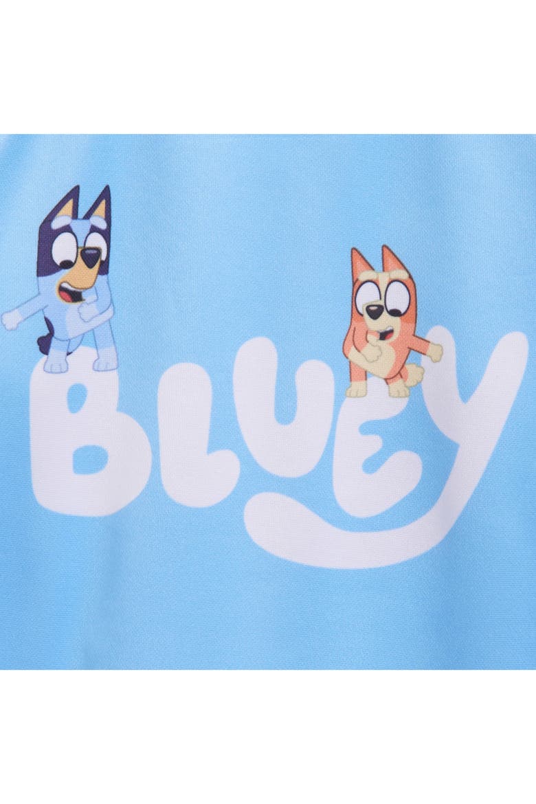 2-Piece Fleece Sweatshirt and Hat Set, Alternate, color, Lt Blue Bluey Bingo