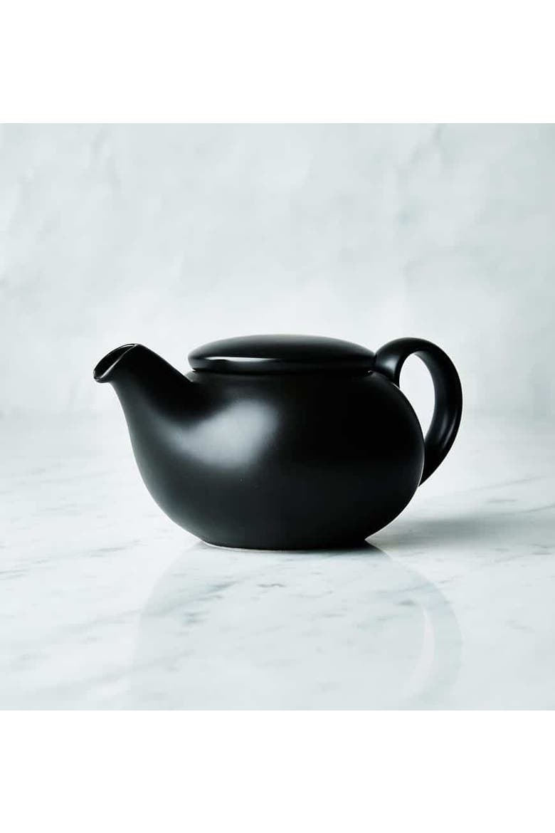 The Tea Lounge Teapot, Main, color, Black