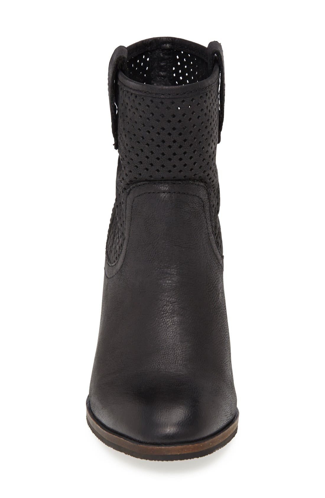 'Keyla' Bootie, Alternate, color, BLACK
