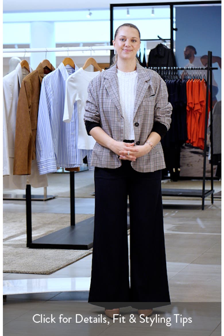 Mid Rise Wide Leg Pants video