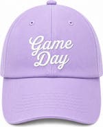 Bits & Bows Game Day Bow Baseball Hat