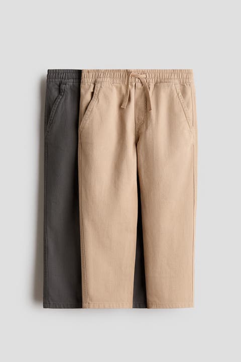 2-pack Cotton Pull-on Trousers
