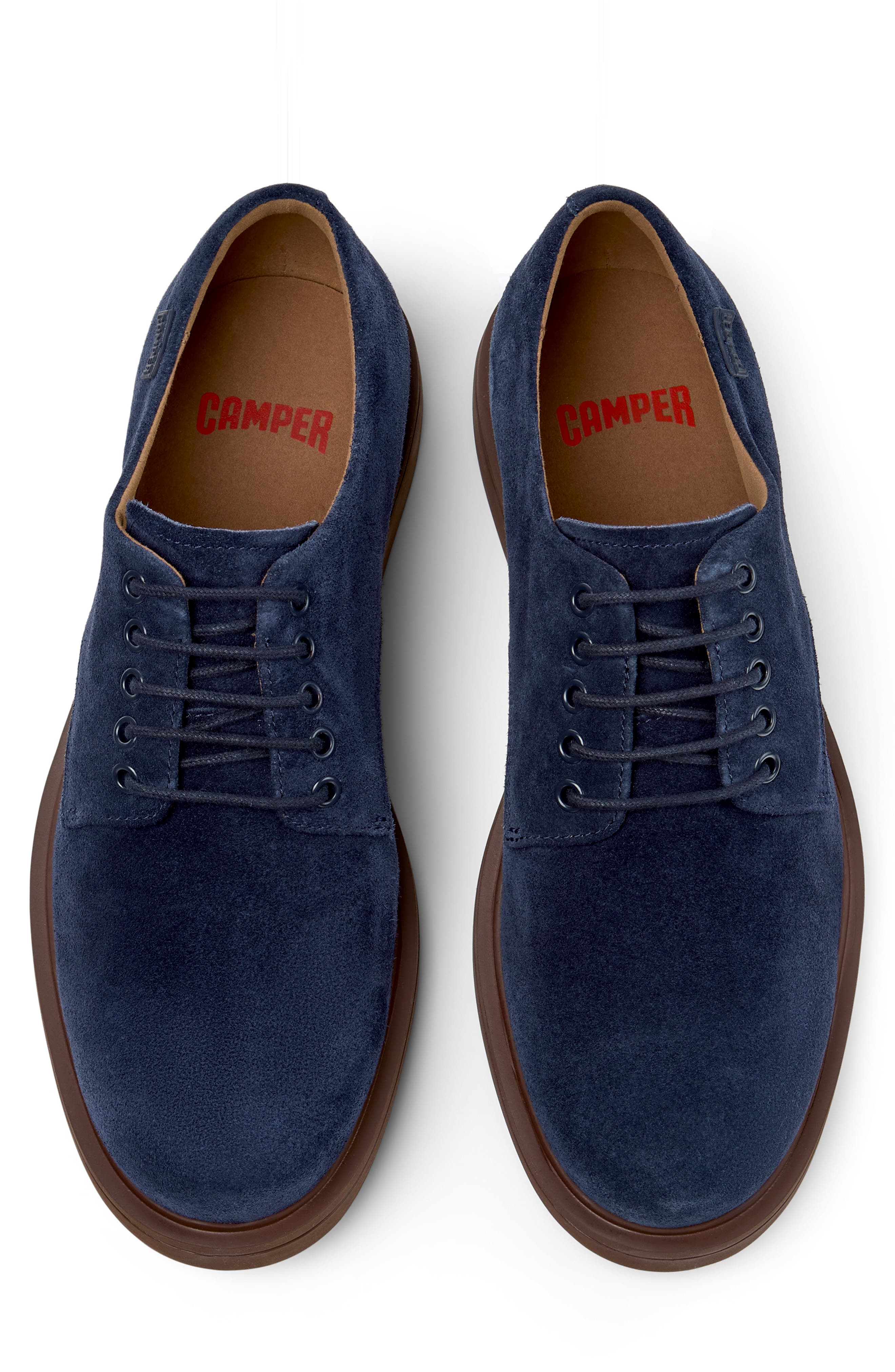 Norman Plain Toe Oxford, Alternate, color, DARK BLUE