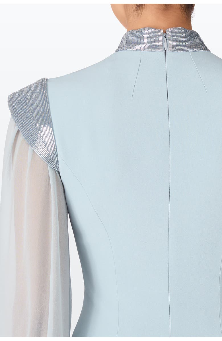 Jenny Packham Isabelle Maxi Dress, Alternate, color, Porcelain