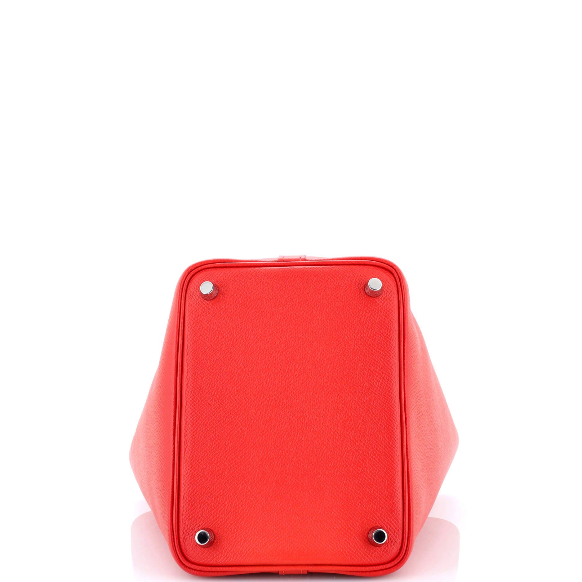 Pre-Owned Hermes Picotin Lock Bag Tressage Epsom PM, Alternate, color, 