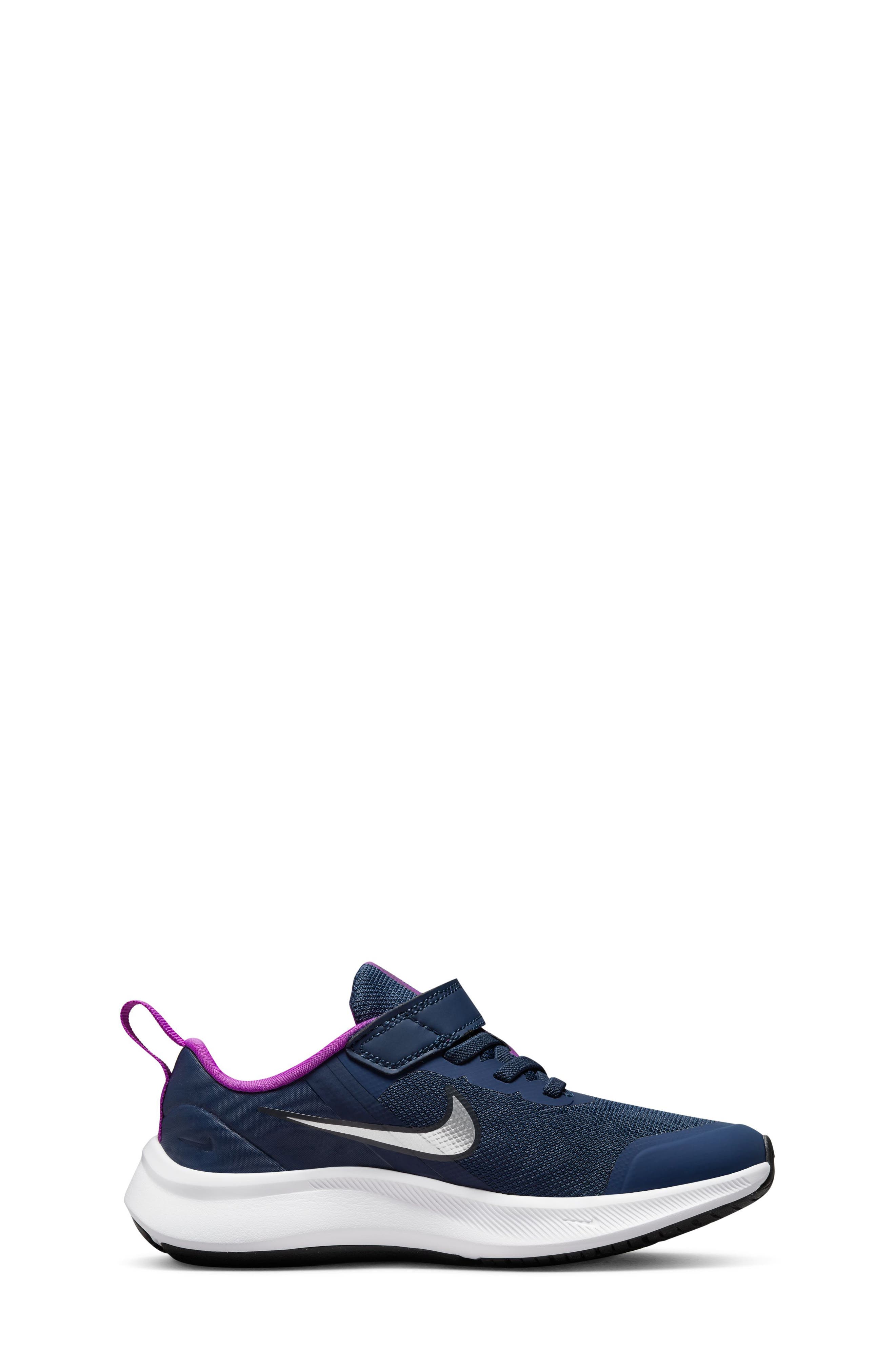 Star Runner 3 Sneaker, Alternate, color, MIDNIGHT NAVY/ SILVER/ PURPLE
