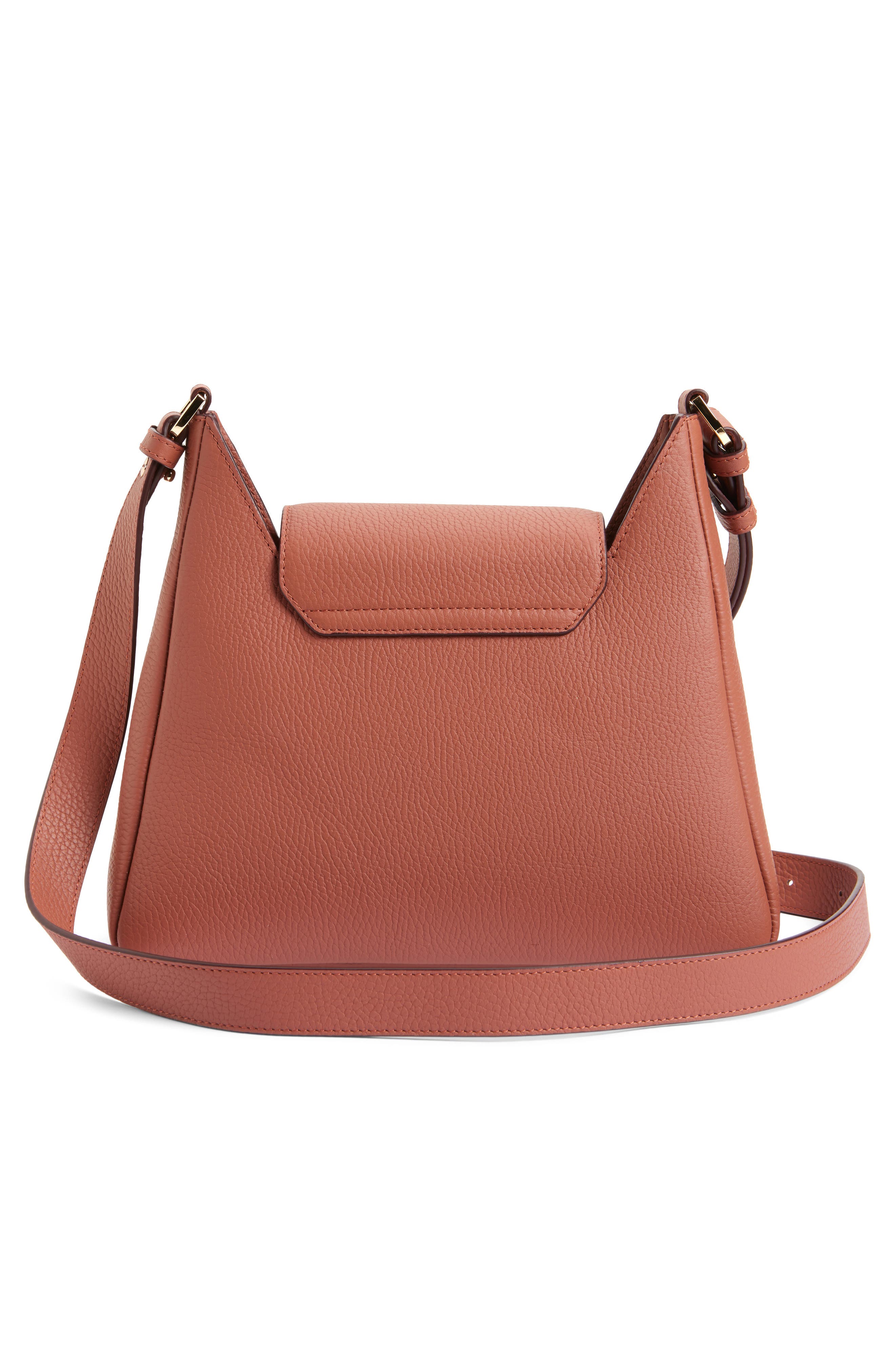Multrees Leather Hobo, Alternate, color, SIENNA