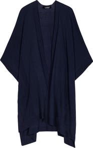 Lauren Ralph Lauren Matte Shine Belting Ruana