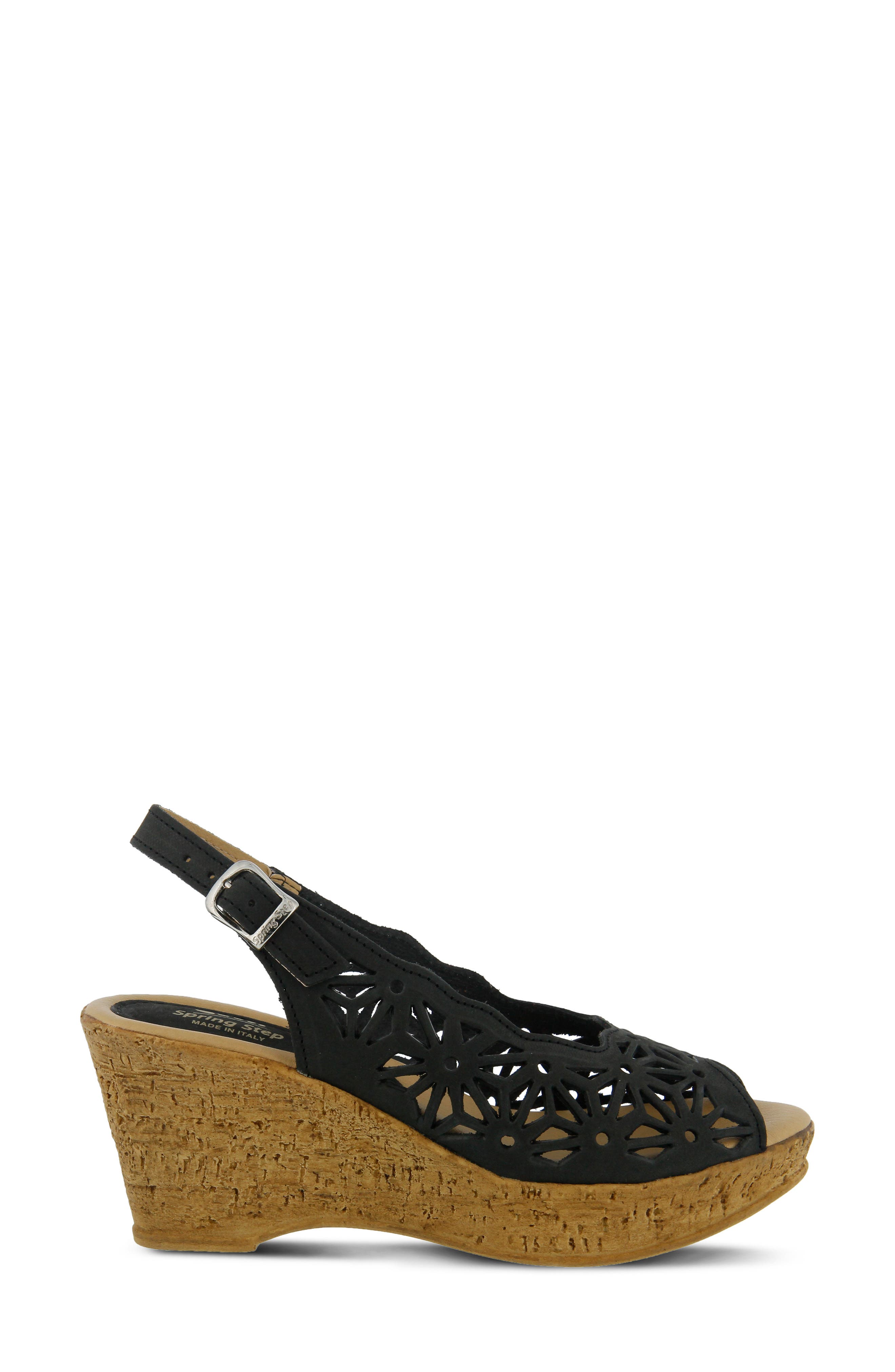 Spring Step Abigail Platform Wedge Sandal, Alternate, color, 