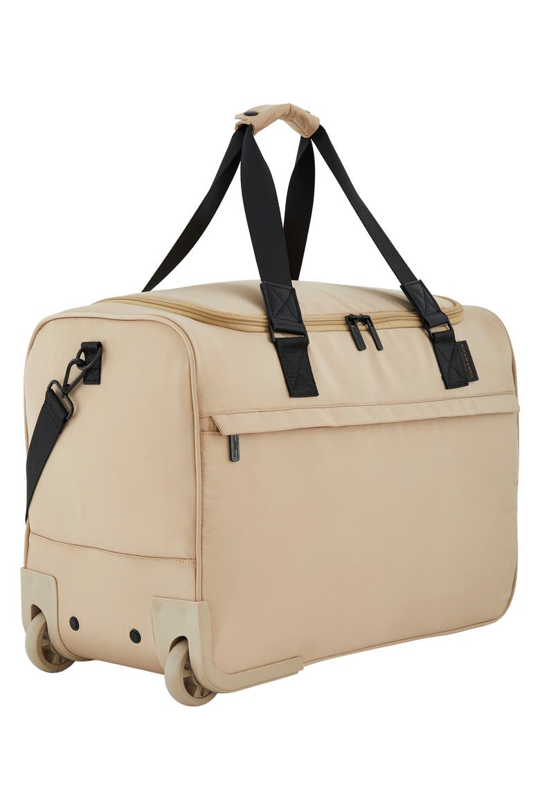 Eindhoven Rolling Weekender Bag, Alternate, color, TRAVERTINE