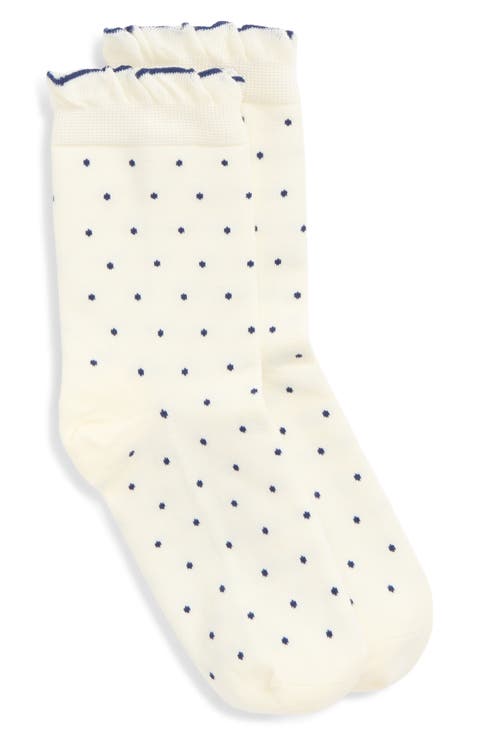 Jula Ruffle Crew Socks