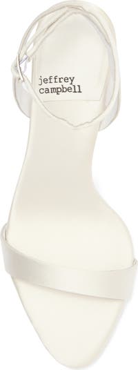 Jeffrey Campbell Blossmz Ankle Strap Satin Sandal (Women