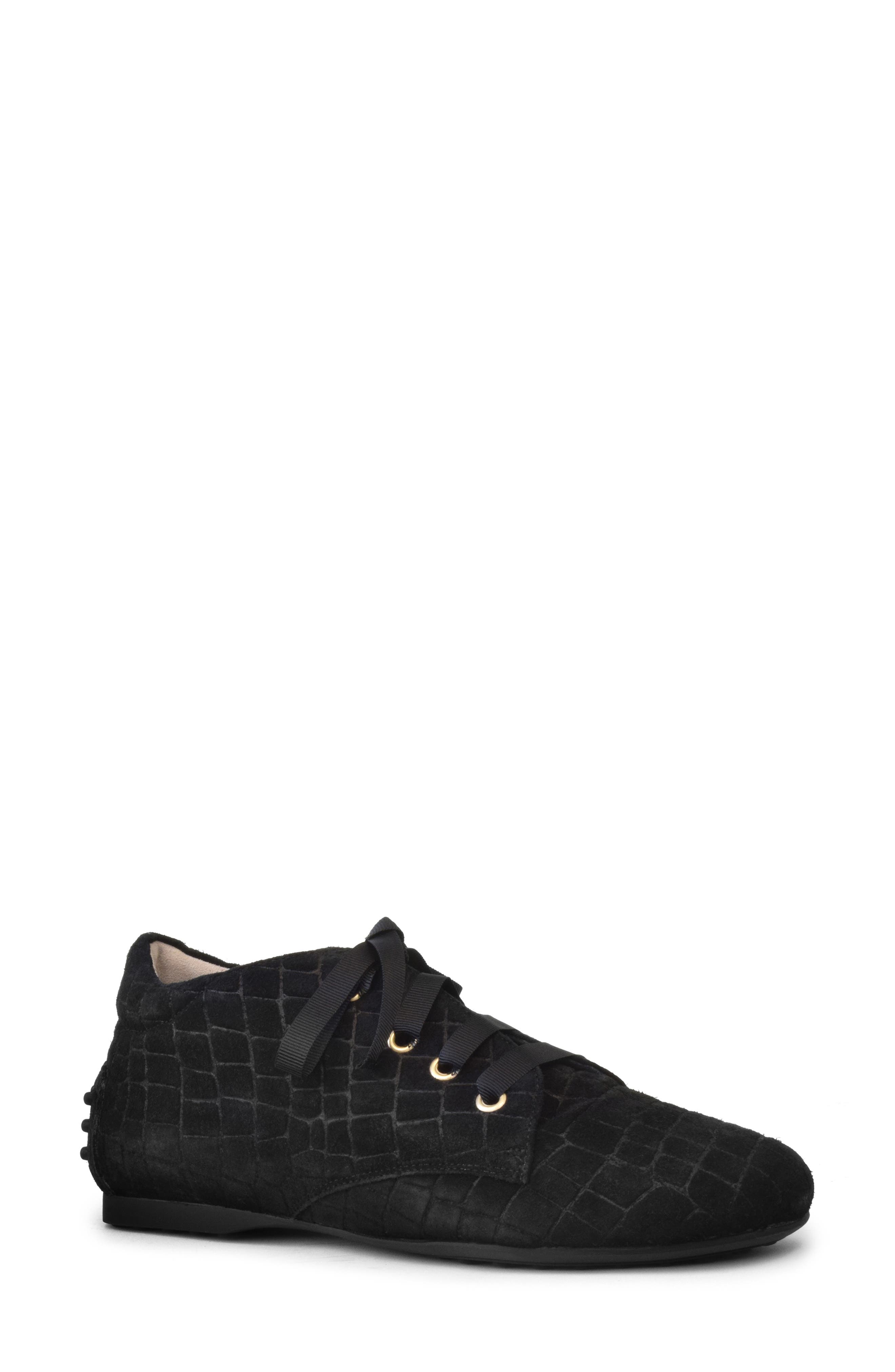 Delfino Flat, Main, color, BLACK CRISS LEATHER