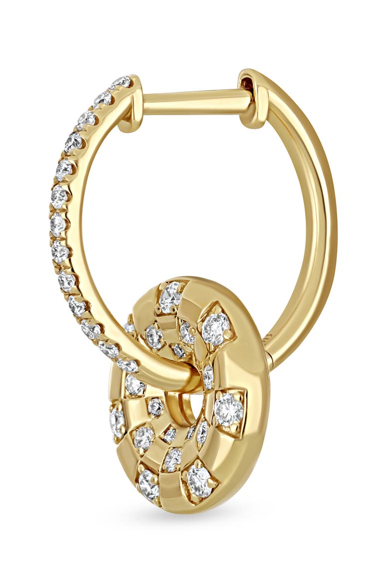 Kiera 18K Gold Diamond Drop Earrings, Alternate, color, 18K YELLOW GOLD/ DIAMOND