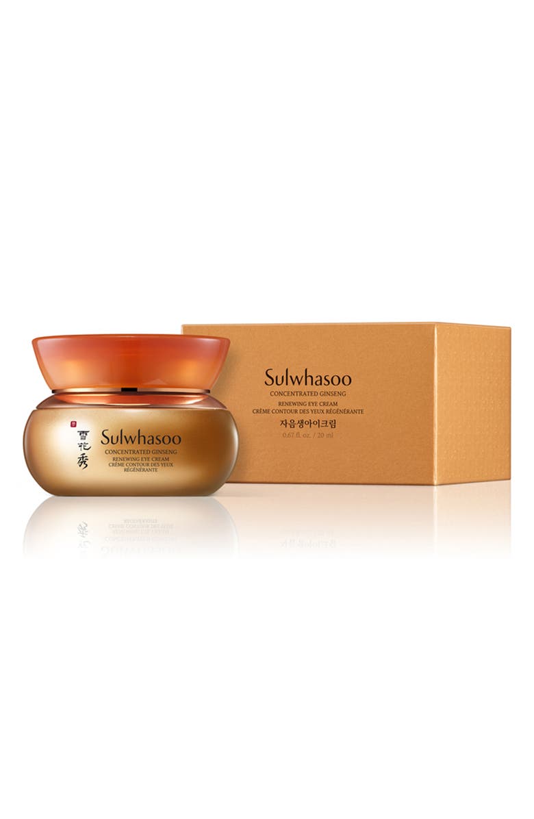 Sulwhasoo Concentrated Ginseng Renewing Eye Cream, Alternate, color, 