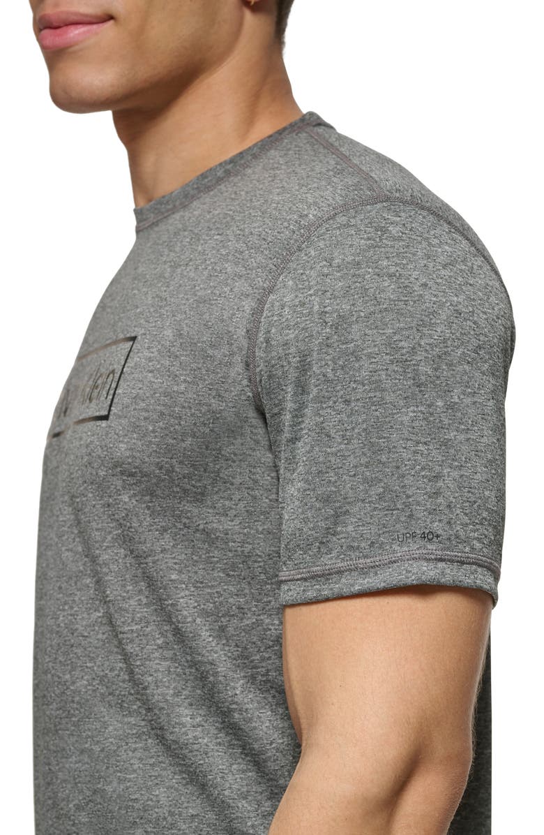 Calvin Klein Short Sleeve Moisture Wicking Top, Alternate, color,
