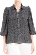 MAX STUDIO Three Quarter Sleeve Top