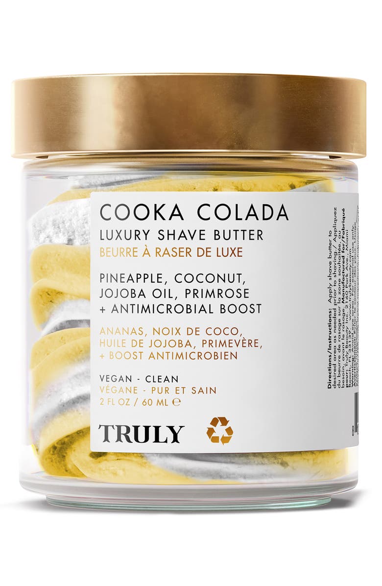 TRULY BEAUTY Cooka Colada Luxury Shave Butter, Main, color, 