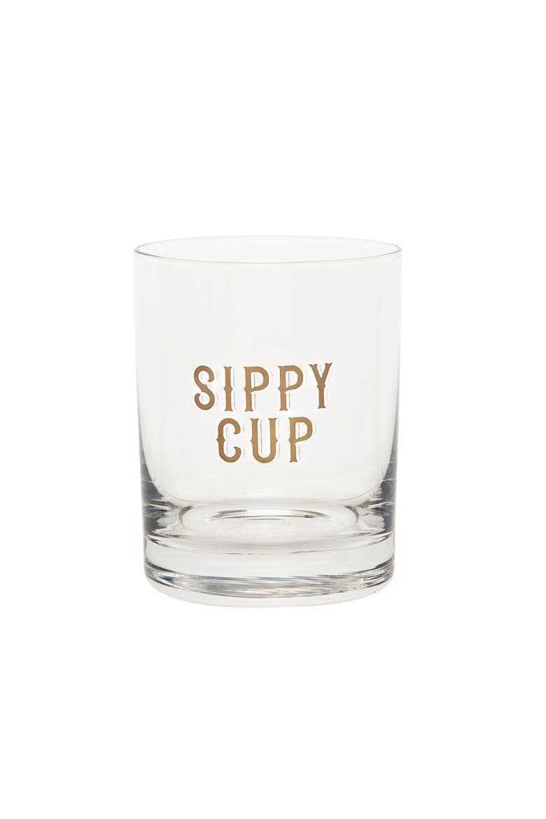 Sippy Cup Rocks Glass Clear 10 oz, Main, color, Clear
