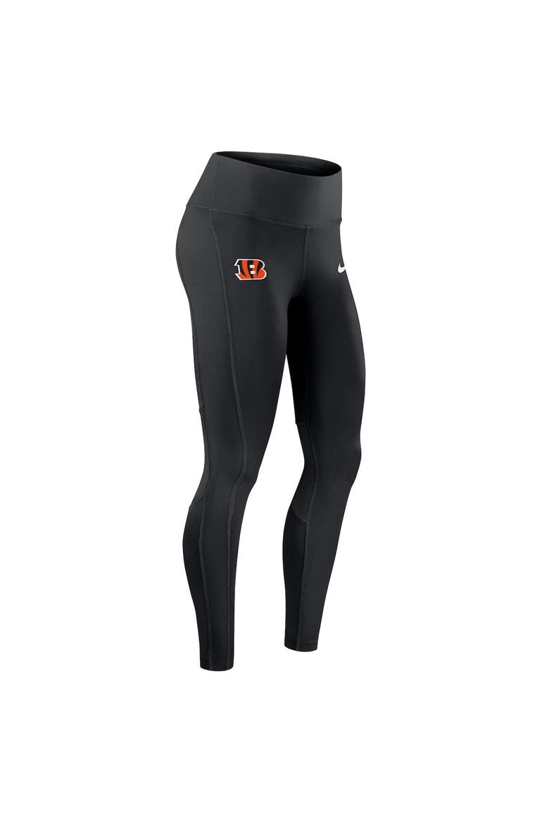 Women's Nike Black Cincinnati Bengals Primetime Epic Fast Dri-FIT Leggings, Alternate, color, Black