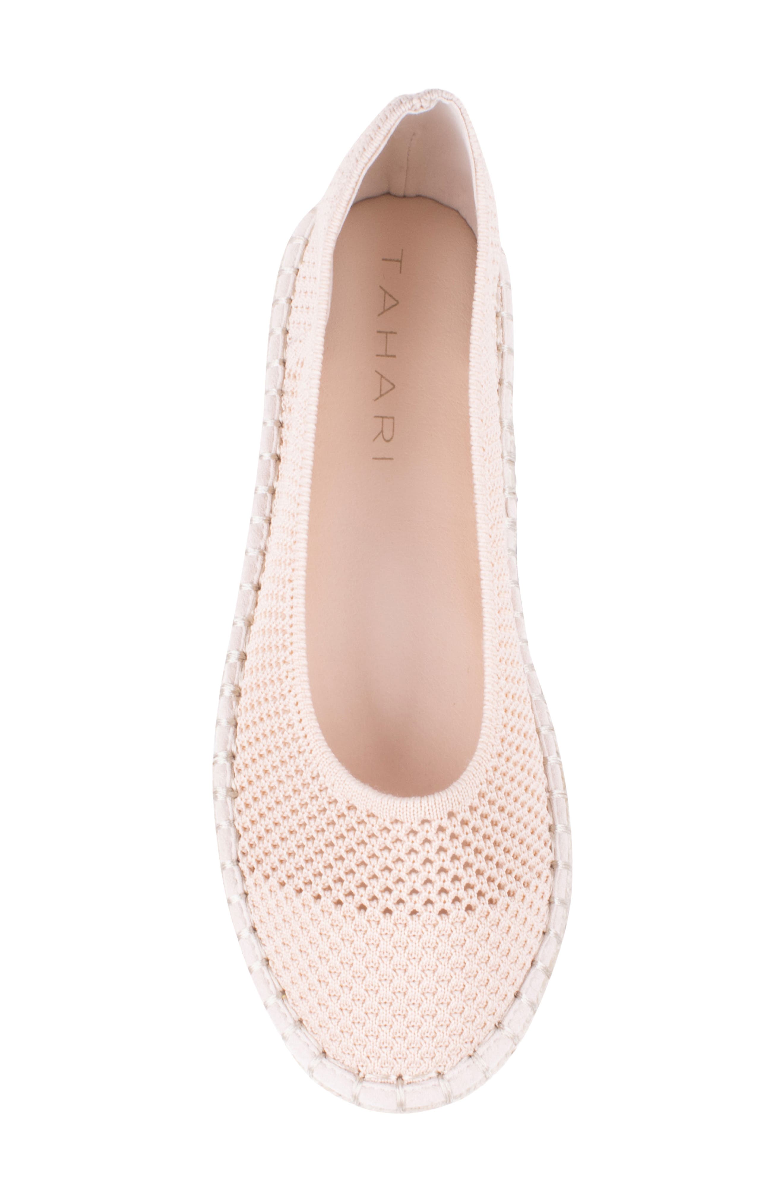 Tahari Juniper Esapdrille Ballet Flat, Alternate, color, Natural