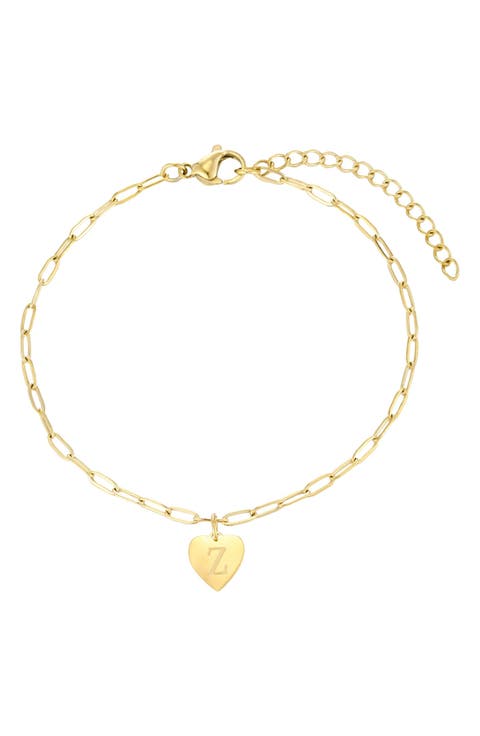 Initial Chain Bracelet