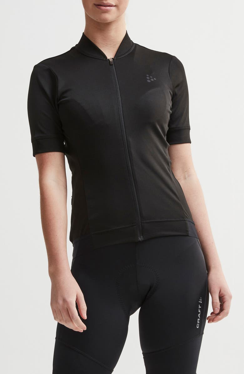 Craft Essence Jersey Bike Top, Main, color, Black