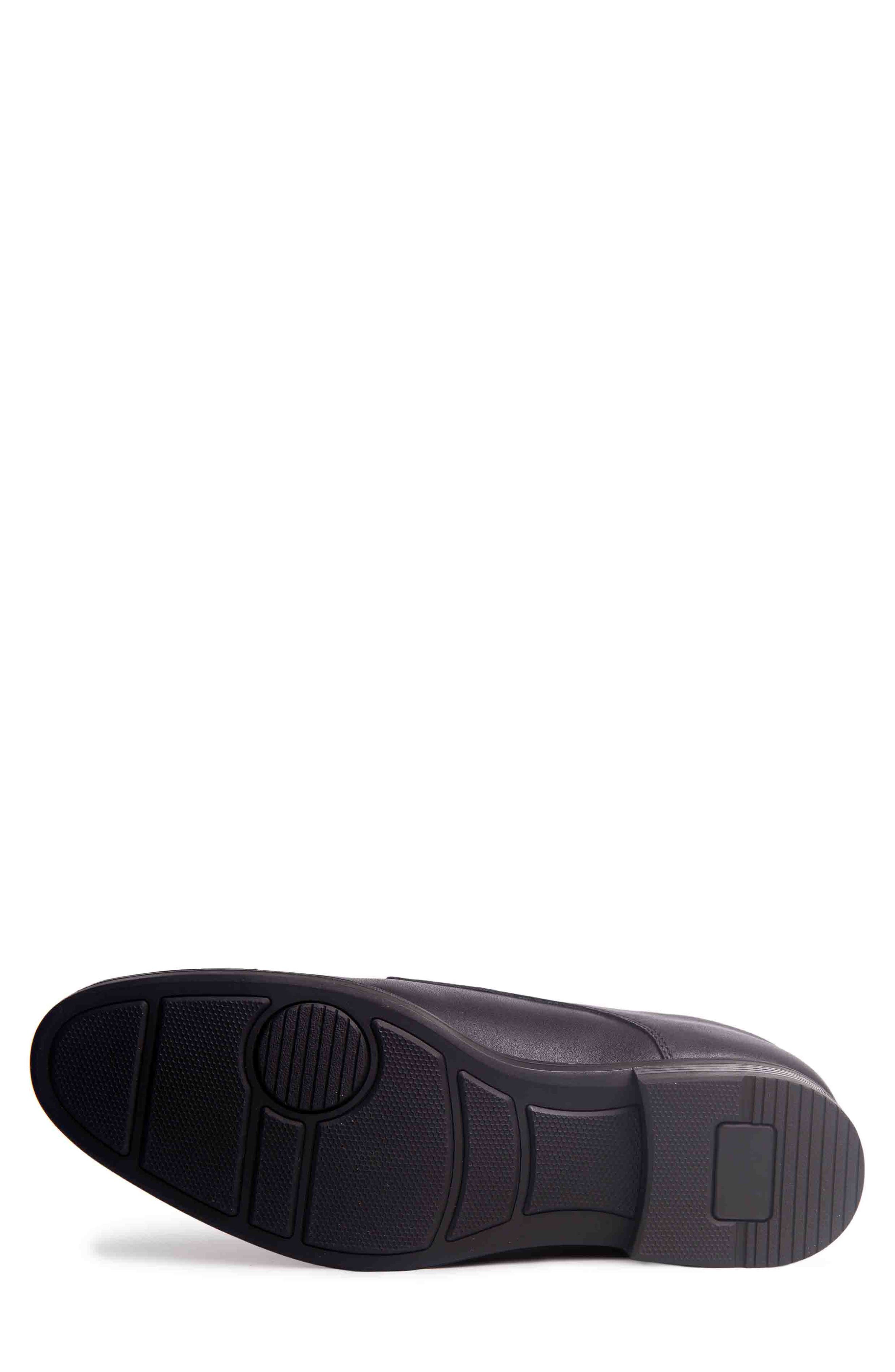 Marc Joseph New York Olive Street Double Monk Dress Oxford, Alternate, color, Black