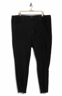 Good American Good Legs Raw Hem Skinny Jeans