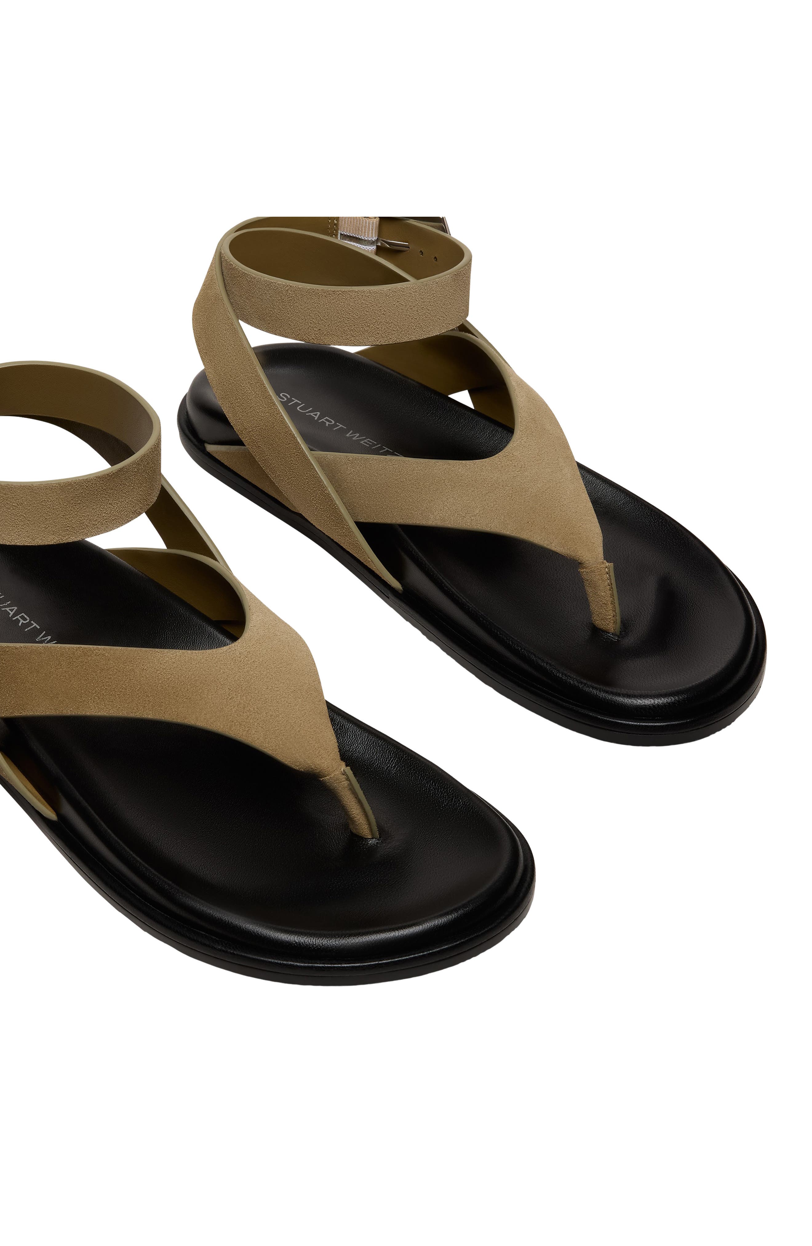 Marykate Ankle Strap Sandal, Alternate, color, GOLDEN OLIVE