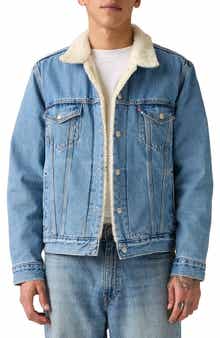 Levi's Type III Faux Shearling Lined Denim Trucker Jacket