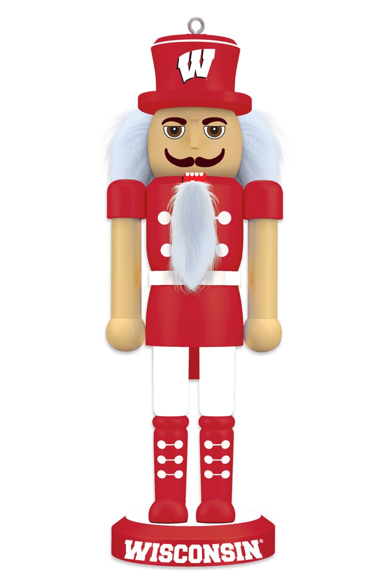 Wisconsin Badgers Keepsake Nutcracker, Main, color, Multicolor