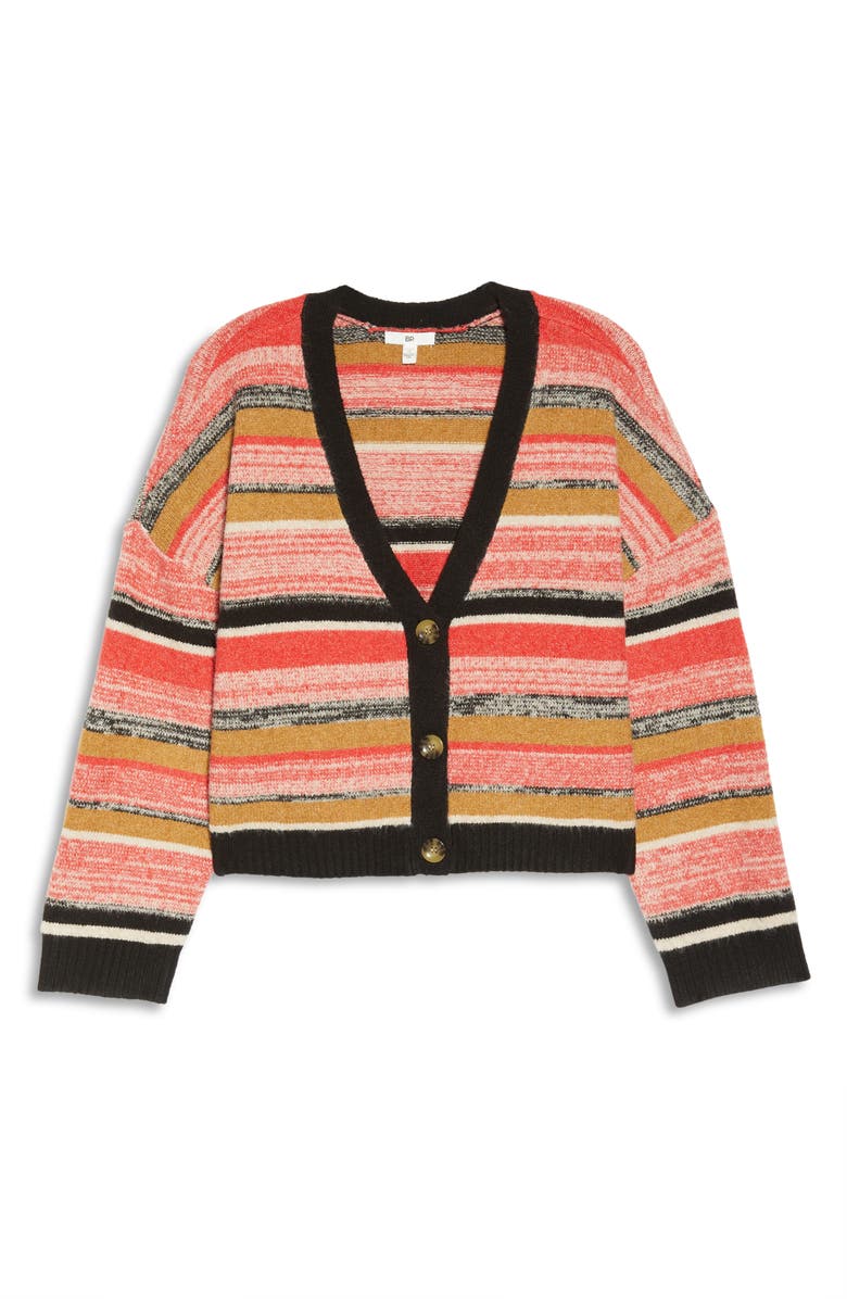 BP. Crop Recycled Blend Cardigan, Alternate, color, 