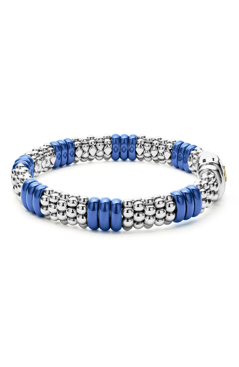 LAGOS Blue Caviar Station Rope Bracelet, Alternate, color, Ultramarine